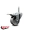 Service Caster 3 Inch Semi Steel Wheel Swivel 34 Inch Threaded Stem Caster Total Lock Brake SCC SCC-TSTTL20S314-SSS-34212 - alternate 4